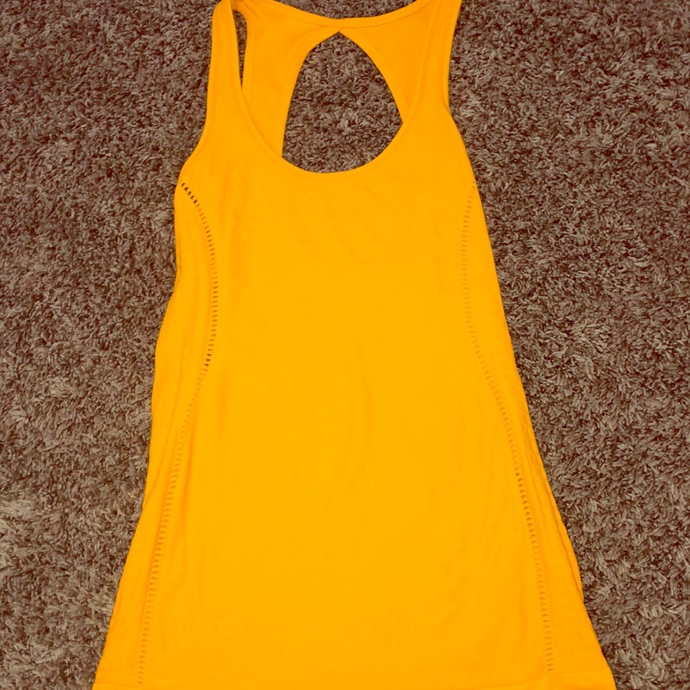 Orange Fabletics tank